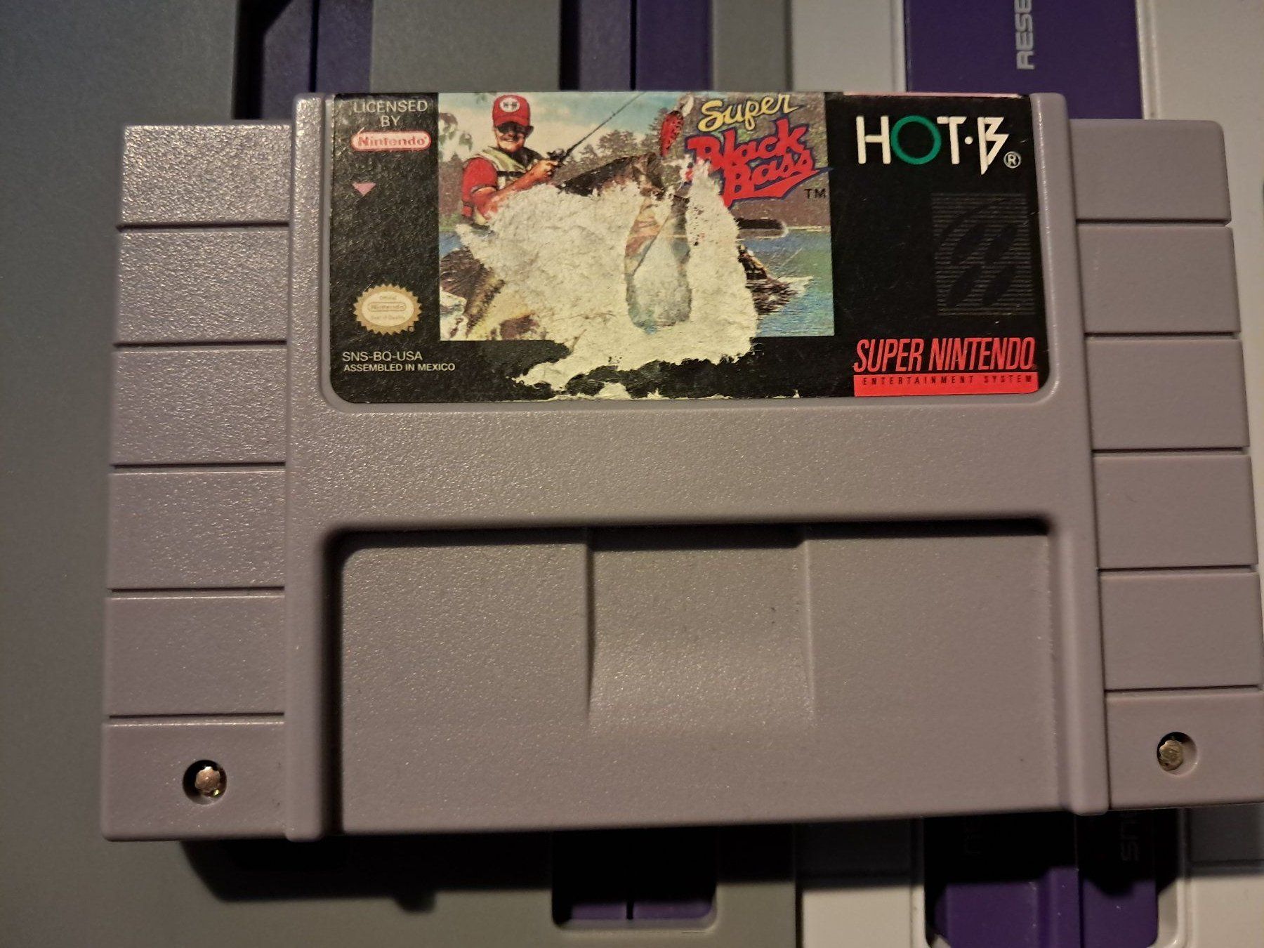 Giochi: Super Black Bass SNES NTSC-USA – Usato da Wallisellen venduto da Cyberfuexli