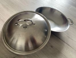 Kuhn Rikon Wok Pfanne Deckel Wokpfanne Topf Kochtopf Bratpfa
