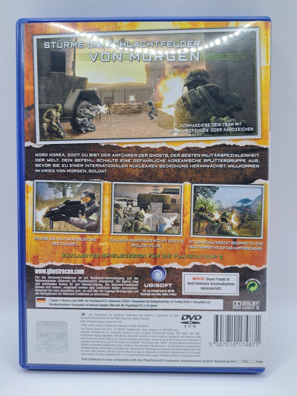 Jeux: Tom Clancy's Ghost Recon 2 (Playstation 2/PS2) – D'occasion à Balgach par Wasnwasn 1
