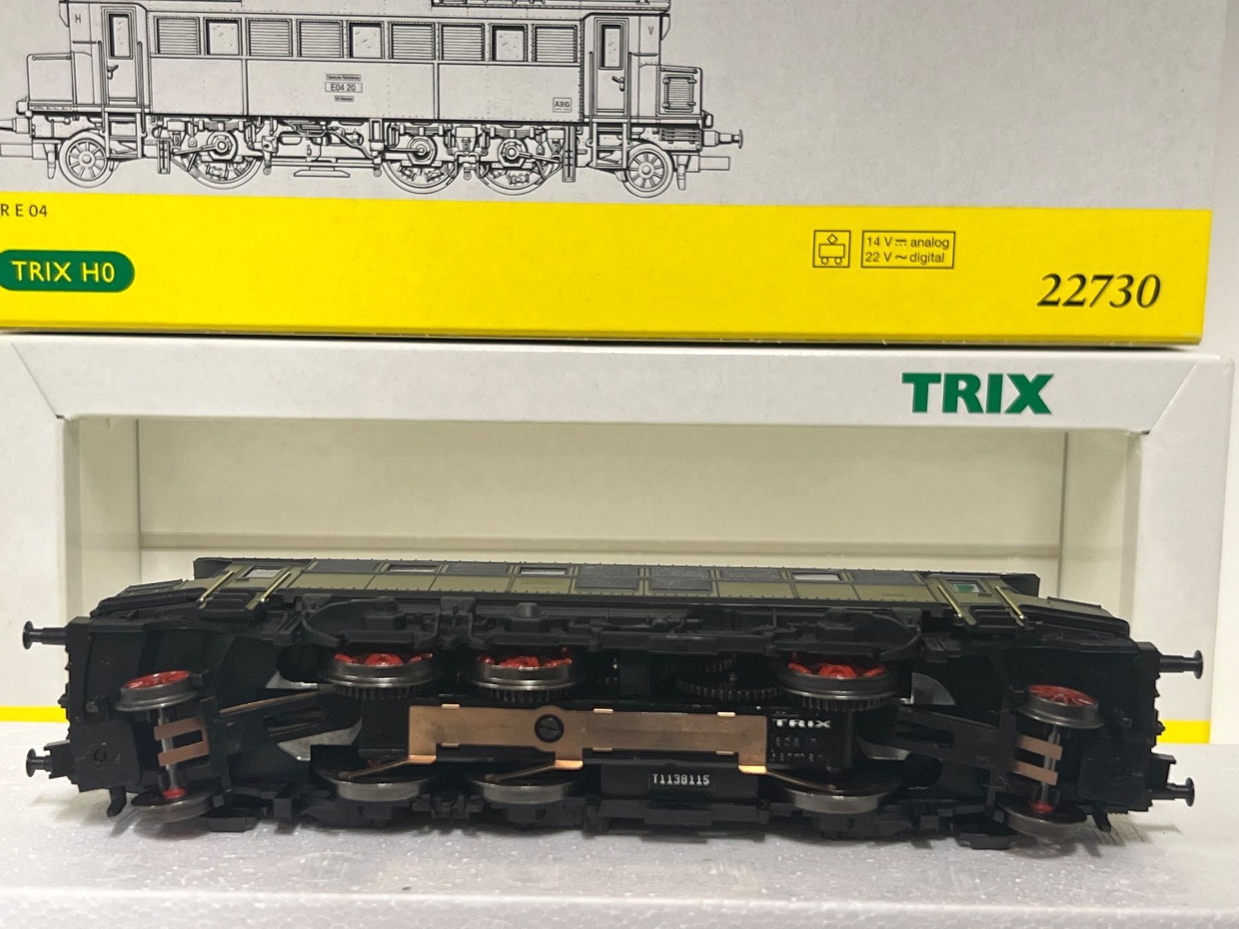 Trix Trains électriques: Trix H0 22730 E04 02 DB Epoche IV H0 DC – Neuf (Voir description) à Neuenhof par ludovicco 6