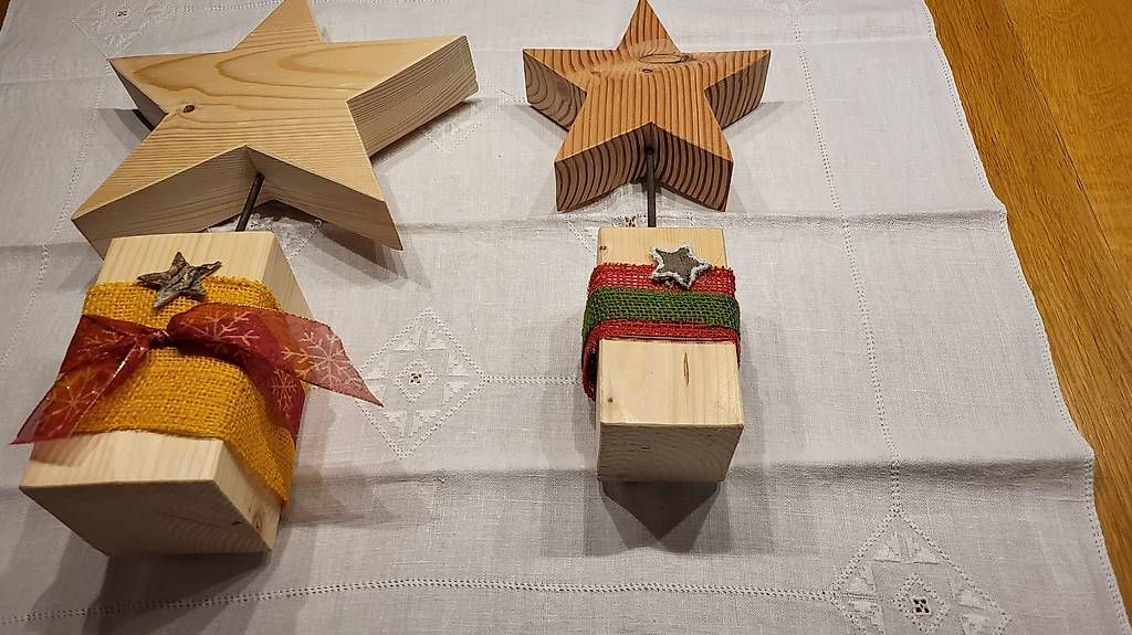 Tutte le decorazioni: Holzsterne – Usato da Oberdorf BL venduto da piwi11 3