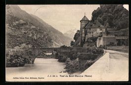 Saint-Maurice, Pont de Saint-Maurice, Va