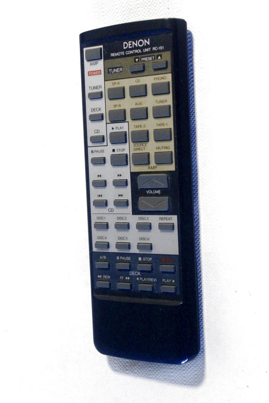 Denon Télécommandes: Originale Fernbedienung / Remote Control DENON RC-151 – D'occasion à Bern par kultiges 1