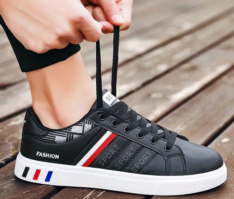 Scarpe da uomo: Herrenmodische Strassenmode Low-Top-Skateschuhe – Nuovo e nell'imballaggio originale da Oberentfelden venduto da Bilo88 3