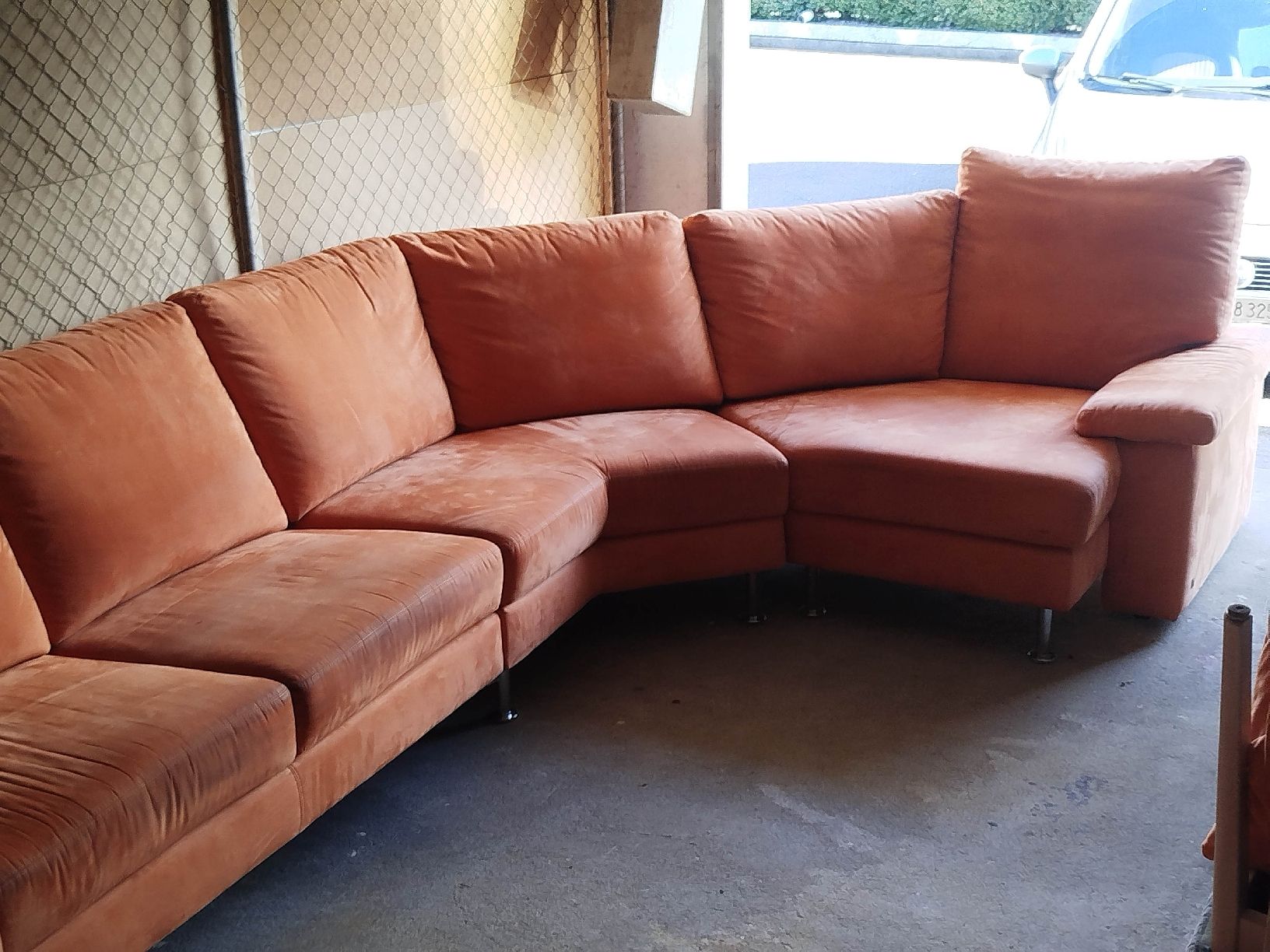 Divani: Orange Sectional Sofa – Usato da Fislisbach venduto da Nikola1-1-1