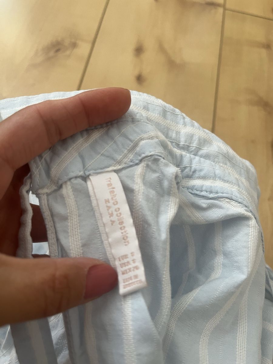 Zara Blusen: Blouse Zara bleu rayée taille S bon état – Gebraucht aus Bellevue von utilisatratice 1