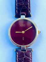 Cartier Must Vendôme Burgundy Spider dial - Rare / Selten