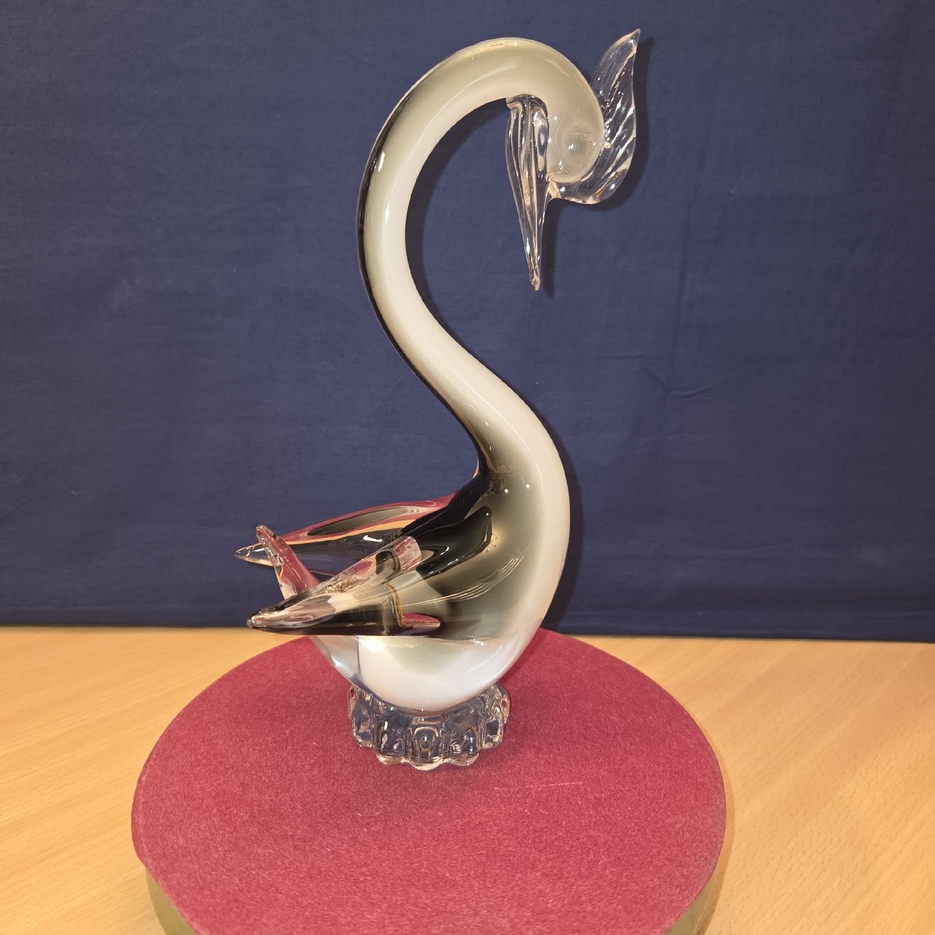 Statuette: Schöner Glas - Schwan Deko - Figur. ca 24 cm – Usato da Kriens venduto da gra_fhn7 1