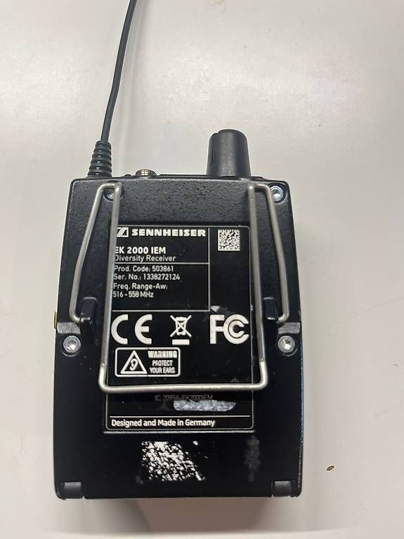 Sennheiser Cuffie: Sennheiser EK2000 IEM – Usato da Ufhusen venduto da pluess1990 2
