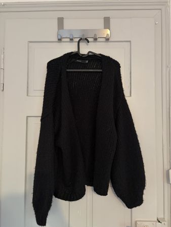 Damen Strickjacke schwarz Grösse M