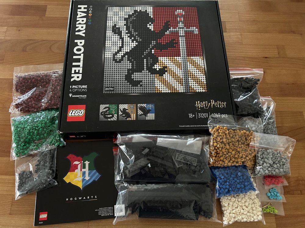 LEGO Art Harry Potter 31201 Hogwarts Wappen (Gebraucht) in für CHF 75 ...