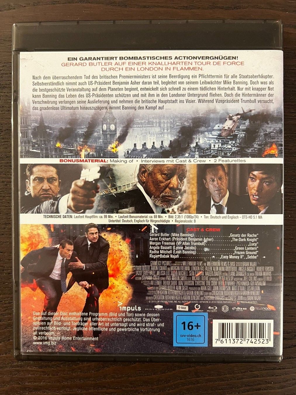 Tutti i DVDs: London Has Fallen – Usato da Zürich venduto da Blu-ray_ZH 1