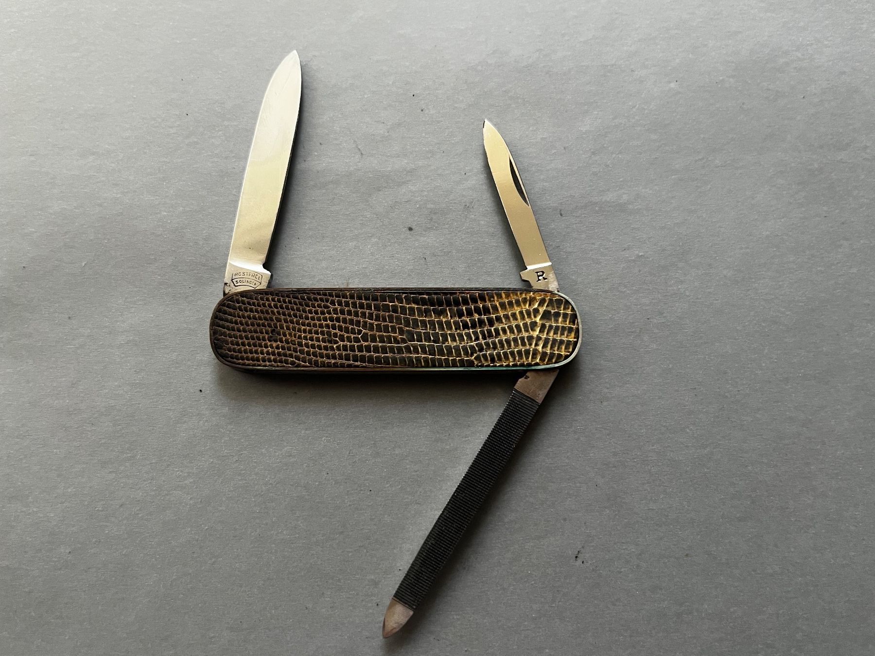 Solingen Coltelli tascabile: Altes Sackmesser 72 mm  - selten – Usato da Zürich venduto da FV.vintage 1
