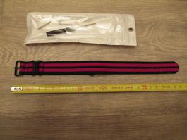 Nato Textil Uhrenarmband 20mm