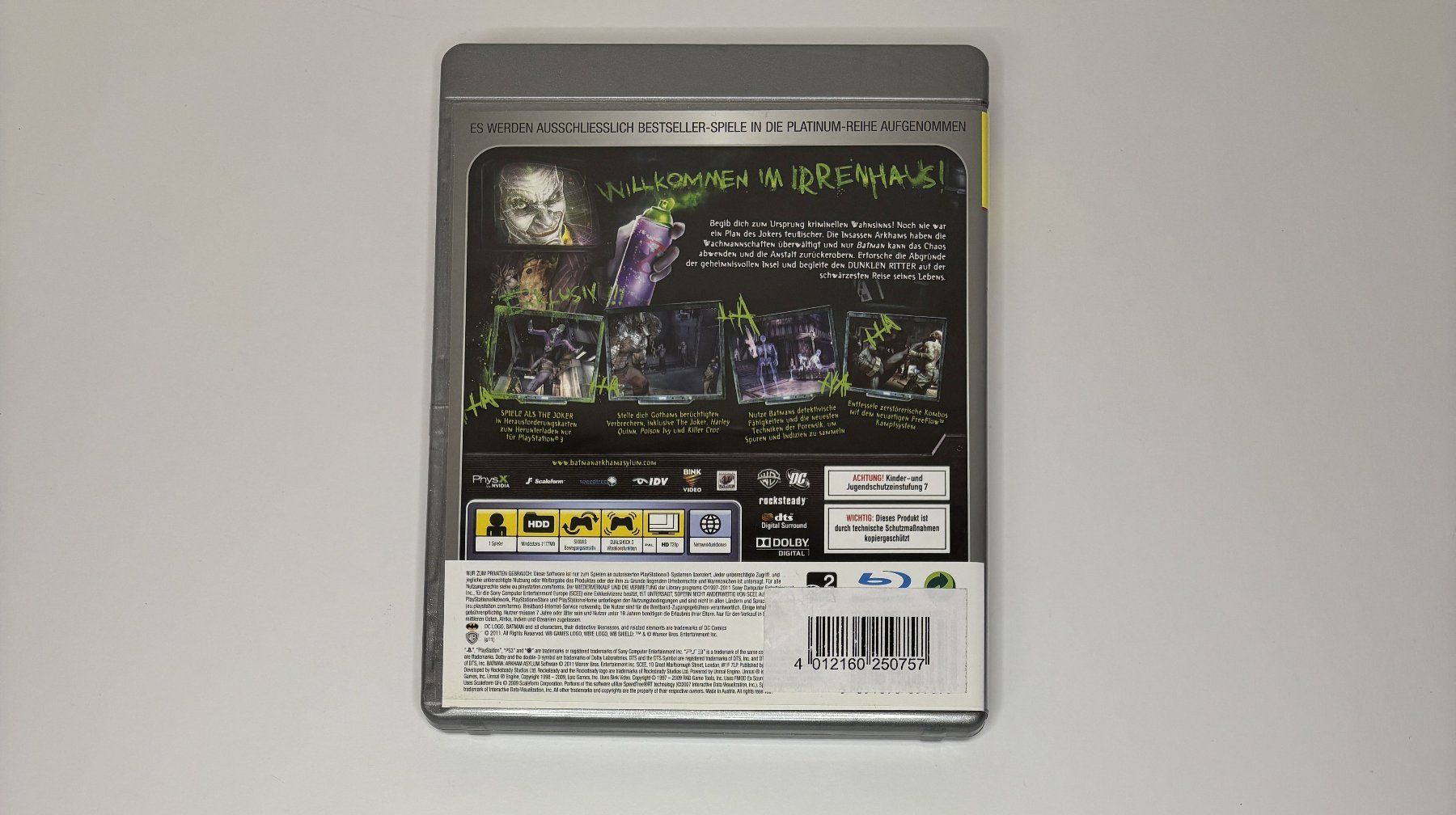 Giochi: PS3 - Batman: Arkham Asylum – Usato da Allschwil venduto da Bullach 2