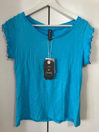 Damen T-Shirt hellblau Grösse 38 neu mit Etikett