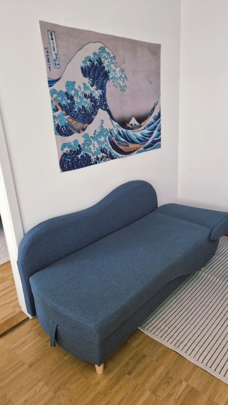 Beliani Divani: Schlafsofa Récamiere mit Stauraum – Usato da Bern venduto da Lu.Ma 2