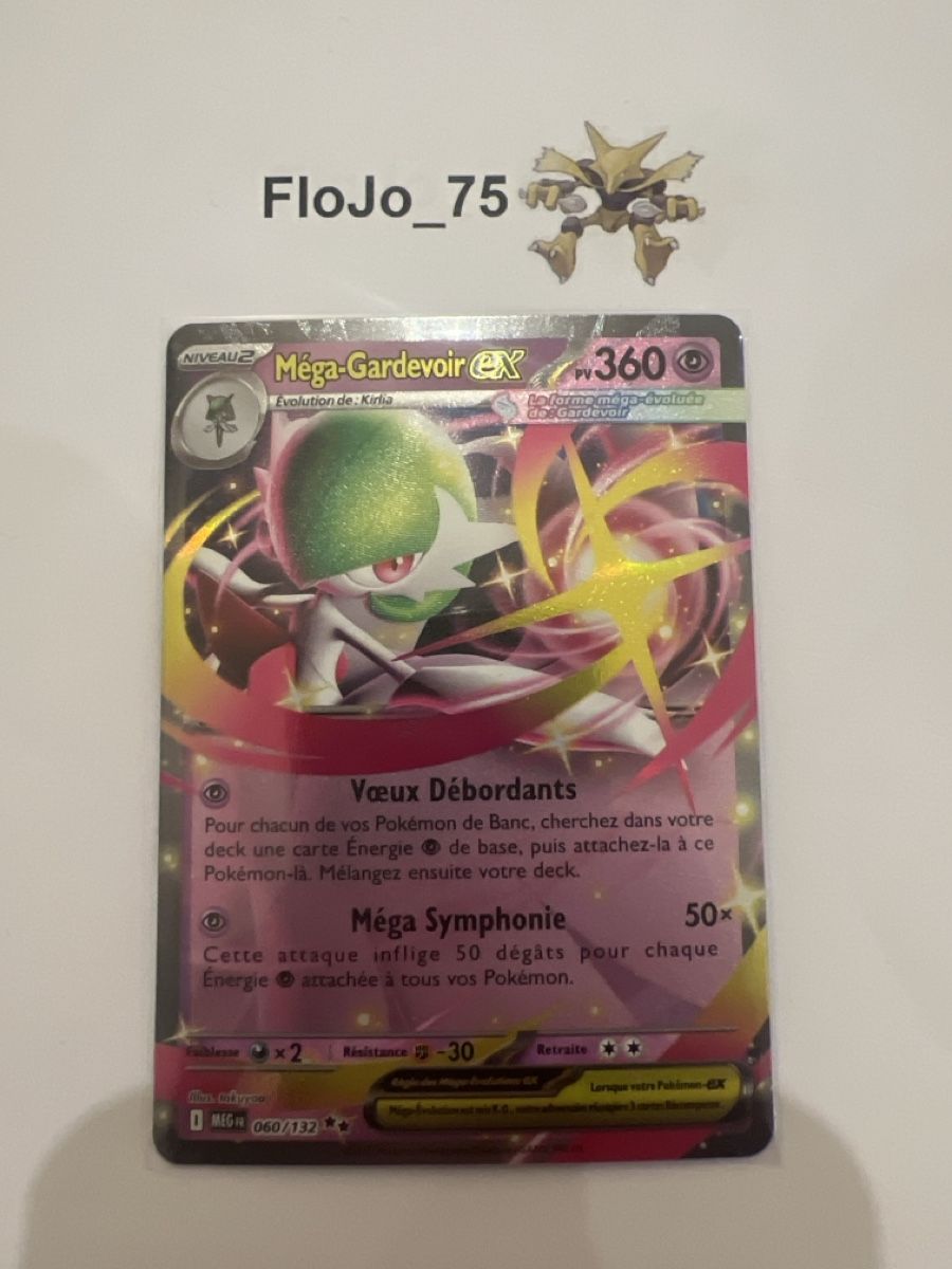 Pokémon Carte collezionabili: Méga-Gardevoir ex 60/132 FRA – Usato da St-Blaise venduto da FloJo_75