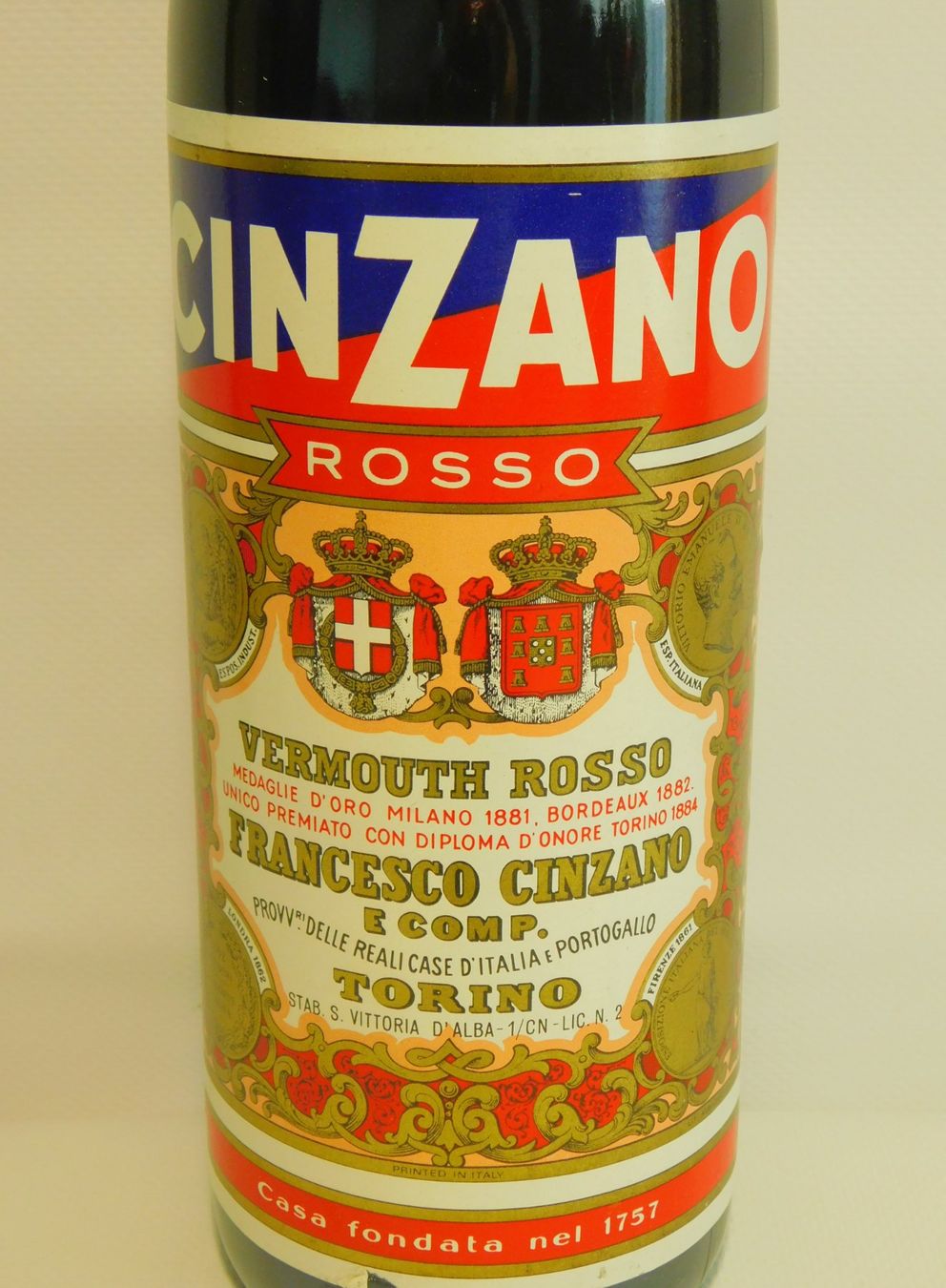 Bevande alcoliche: Cinzano Rosso Vermouth 1970s – Usato da Emmenbrücke venduto da Ulisse-22 1