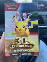 Pokemon 30th Celebration Booster Bundle 6 Packs OVP