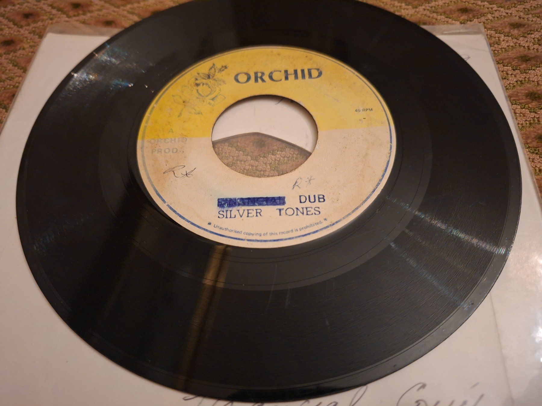 Schallplatten: Reggae 7" - Silvertones - Financial Crisis – Gebraucht aus Bernex von Wannabehasbeen01 3