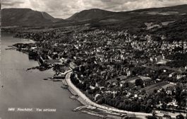 Neuchâtel. Vue aérienne