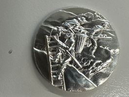 Medaille Silber 999 20,9g Sport Nostalgie