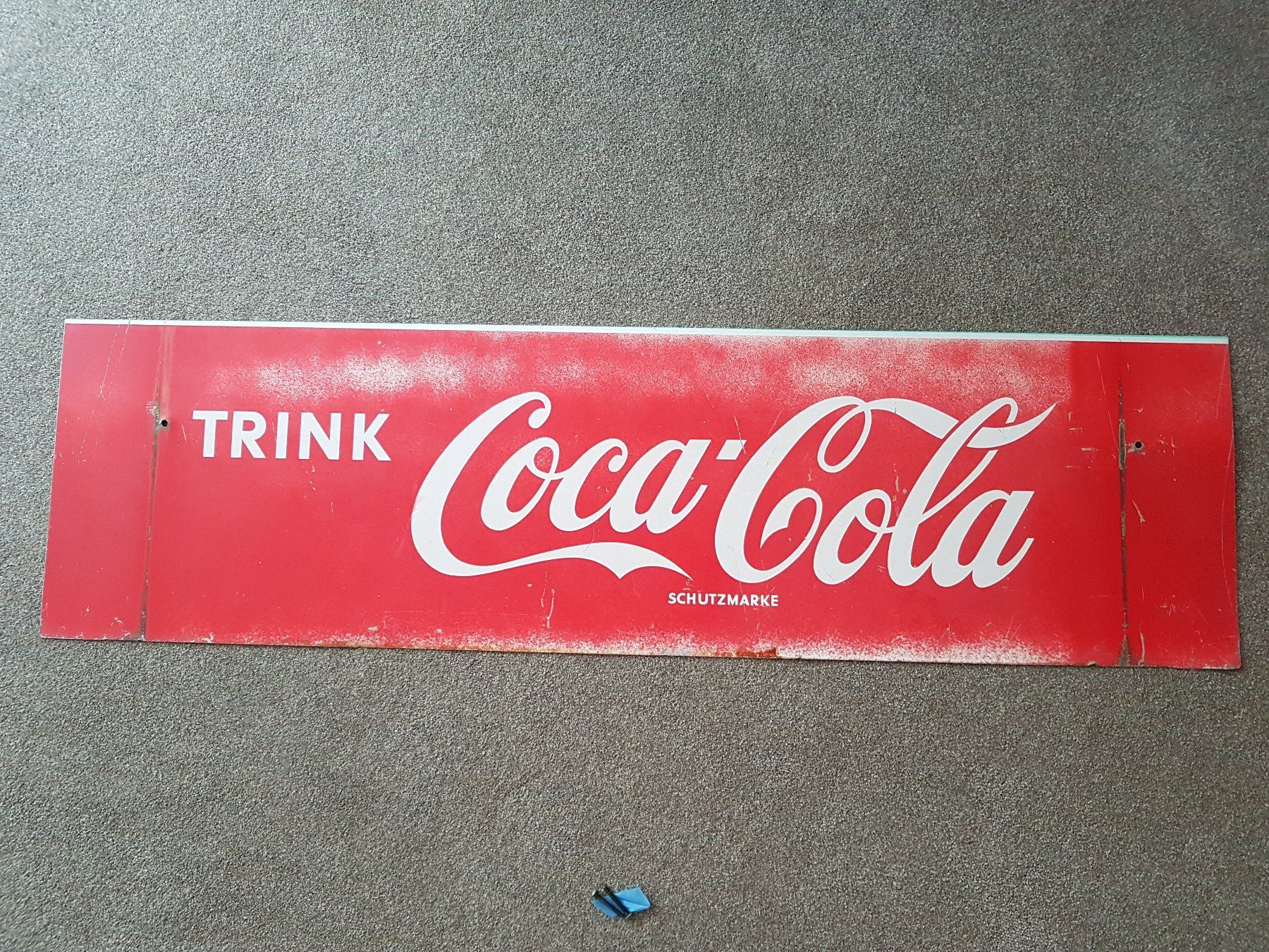 Coca-Cola Insegne: Coca Cola Blechschild – Usato da Mollis venduto da Cadillac58 3