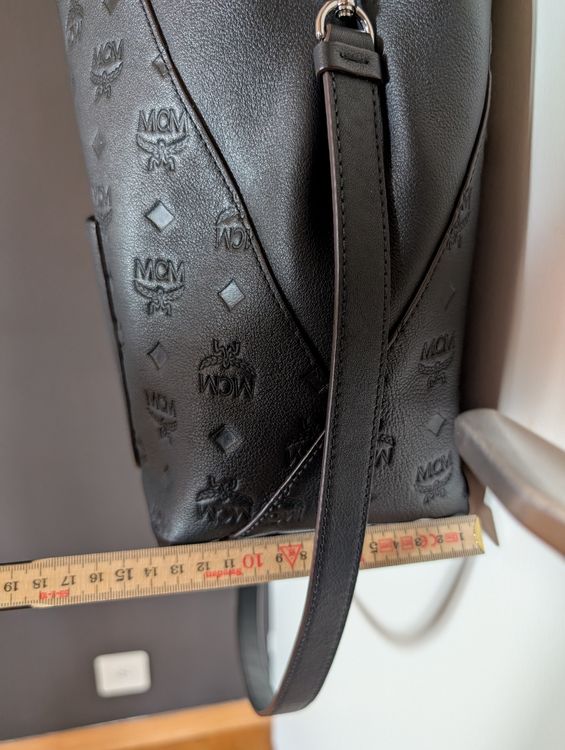 Mcm Borse da donna: Super sac MCM modèle PORTUNA cuir noir – Usato da Cheseaux-Lausanne venduto da loscaptos 5