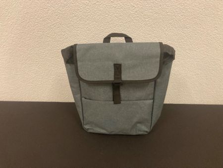 Rucksack ca. 40 x 30 cm, Polyester, grau