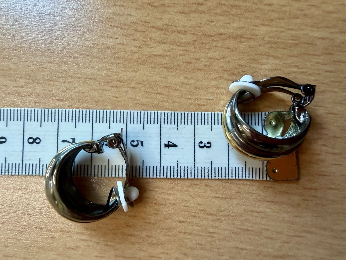 Orecchini pendenti & Orecchini a lobo: Vintage Ohrringe Clips Luxus Modeschmuck   – Usato da Lamone venduto da LaCantinaMagica 6