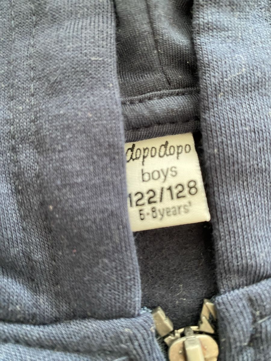 Jacken & Mäntel: Dunkelblaue Freizeitjacke, Soprtjacke,  Grösse 122/128 – Gebraucht aus Lachen/SZ von Flower2 1
