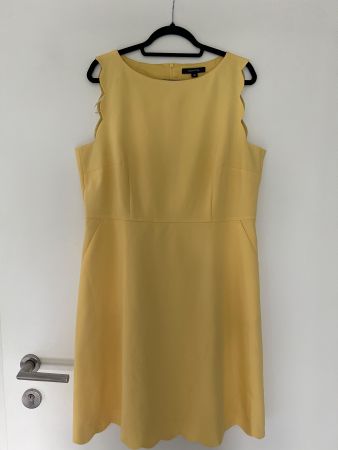 Comma Sommerkleid, Grösse 42/44, gelb, neuwertig!