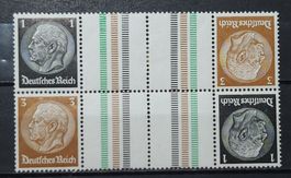 Zusammendrücken Mi-Nr. KZ 20 x2 Postfrisch + ungebraucht 40F