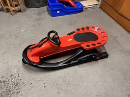 Kinderschlitten rot  