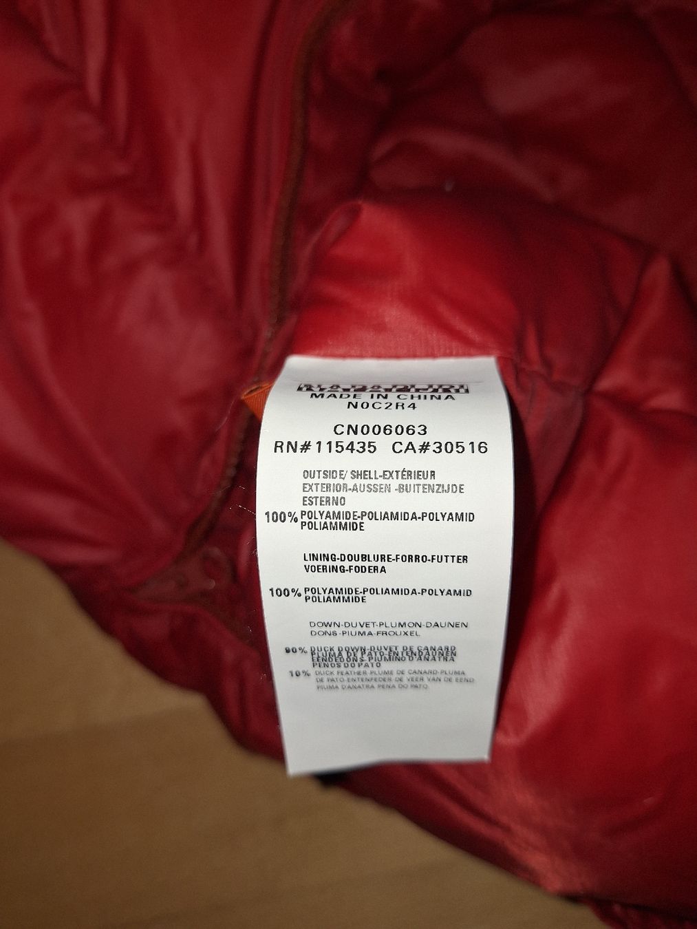 Completi: Napapijri Winter-Overall rot – Usato da Oberrieden venduto da man_9tm2 3