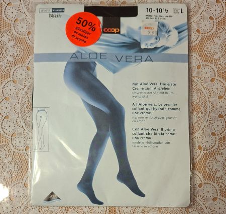 Coop Avela Aloe Vera Strumpfhose 20den Gr.L Schwarz