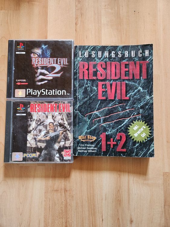 RESIDENT EVIL 1+2 mit Lösungsbuch (Gebraucht) in Biglen für CHF 85 — free download
