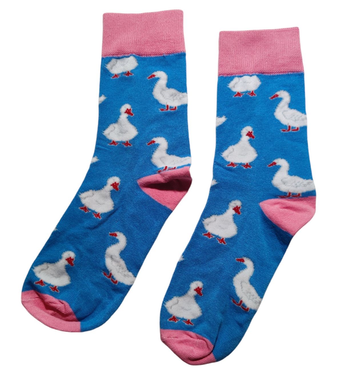 Calze: Socken Enten / Ducks / Gans / Goose – Nuovo e nell'imballaggio originale da Zürich venduto da amysmith 1