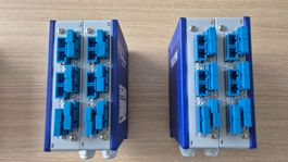 2x Hirschmann MIPP Modular Industrial Patch Panel