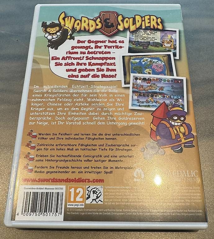Spiele: Swords & Soldiers für pc – Gebraucht aus Hohenrain von Manuelch01 1