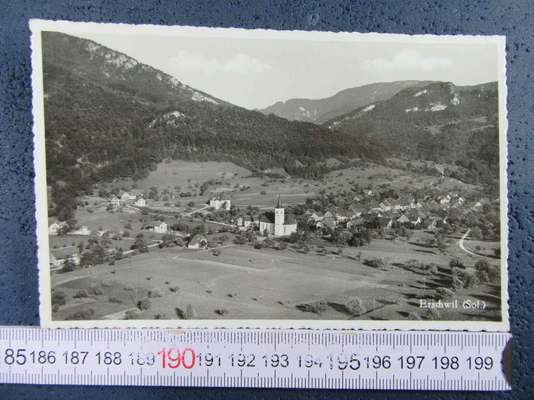 Cartes postales: ERSCHWIL SO AK 1939 LUFTBILD – D'occasion à Ettingen par Hausi4711