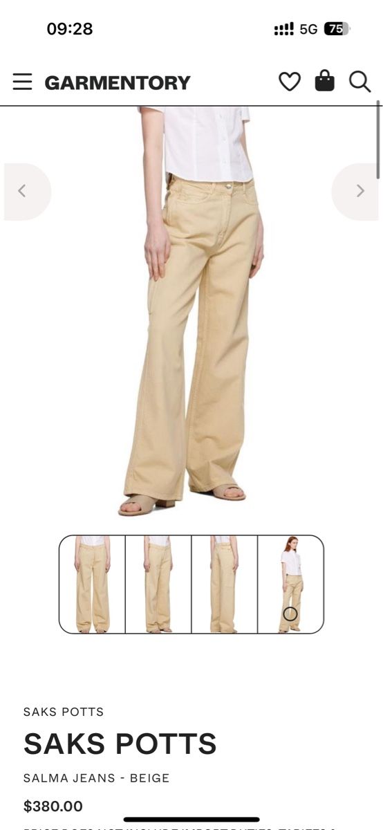Jeans: Saks Potts Salma jean M – Usato da Frauenfeld venduto da Classiclover 5