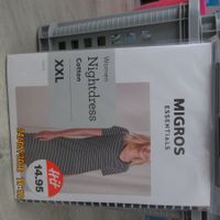 Migros Nachthemd Baumwolle XXL - Neu, NP: Fr. 14.95