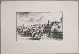 Herrliberg Windegg Kupferstich von Melchior Füssli 1717