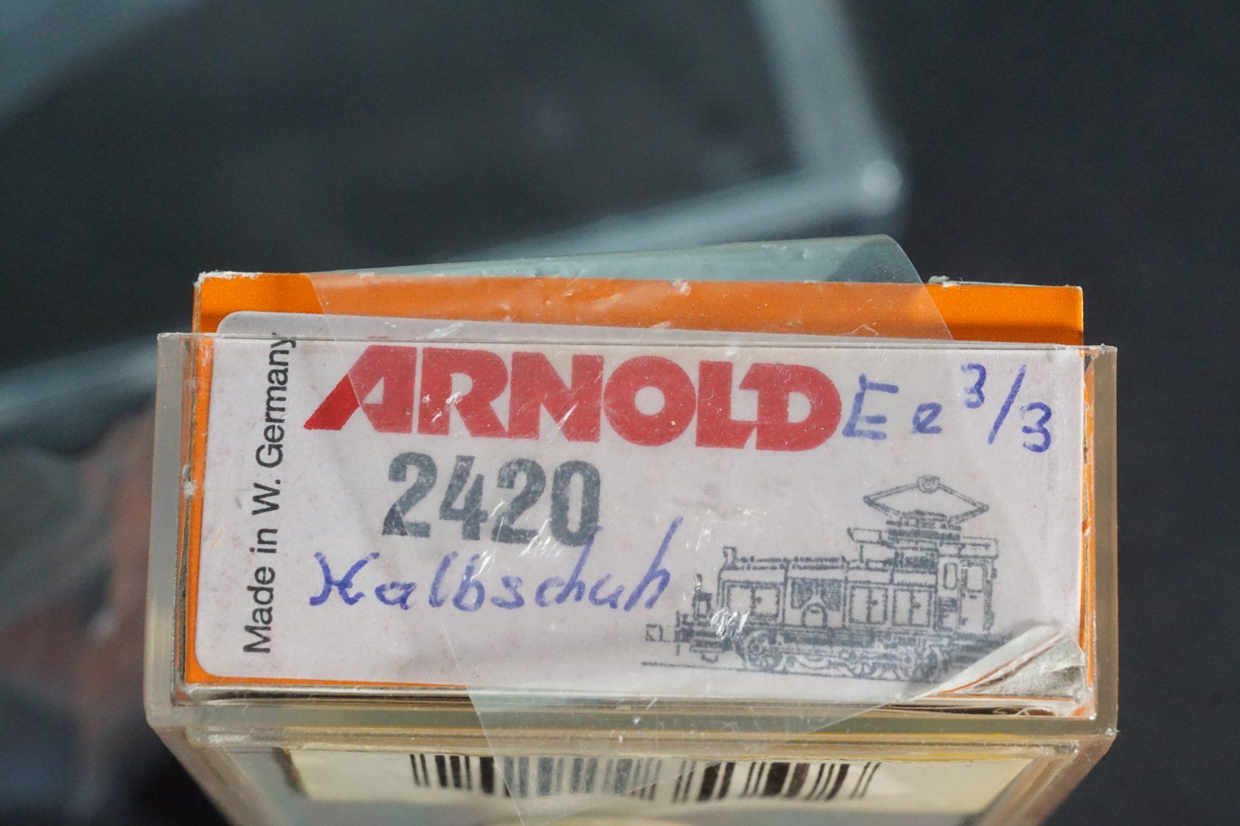 Arnold Modellini di ferrovie: ARNOLD Rangierlok Ee 3/3 Halbschuh SBB Spur N – Usato da Gränichen venduto da iknow 2