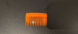 Steckkamm Haarkamm orange Haarschmuck Frisierkamm