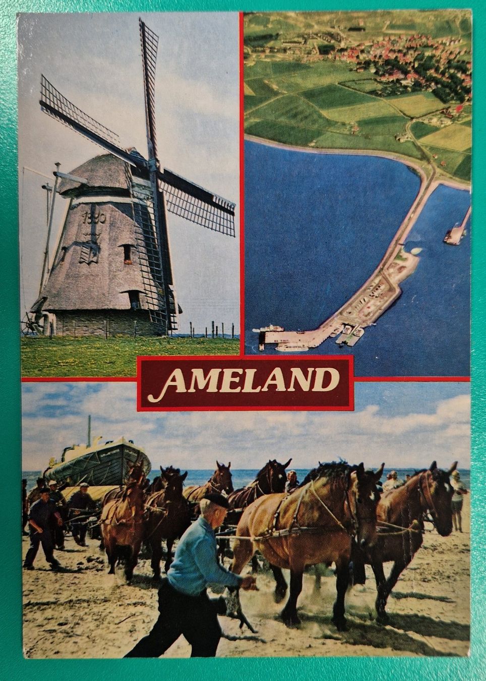 Cartoline postali: Ameland, Holland 1983 – Usato da Melchnau venduto da Arthurius
