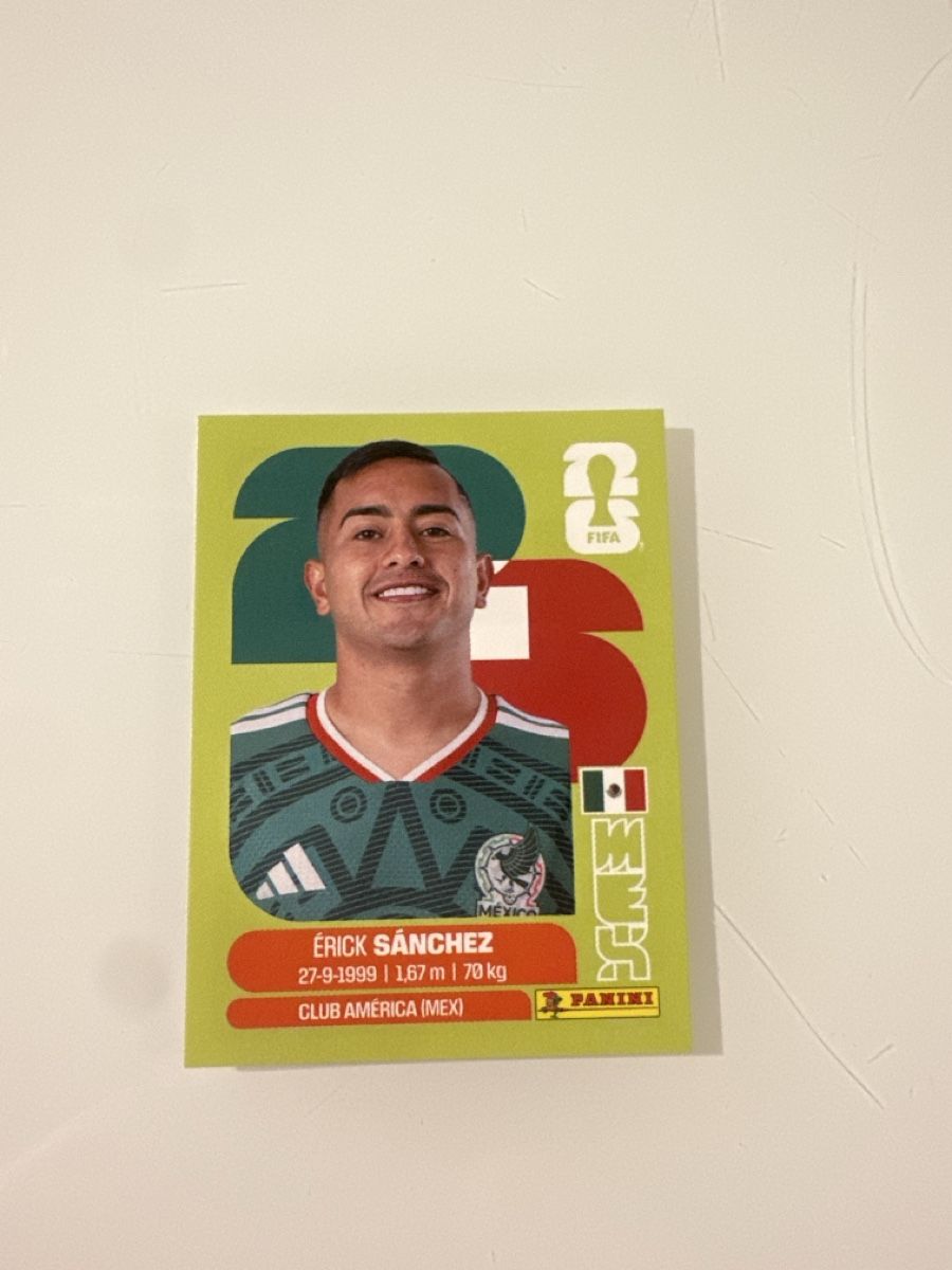 Panini Carte collezionabili: Panini 2026 Erick Sanchez MEX14 – Nuovo (secondo la descrizione) da Bern venduto da akl_sy9s