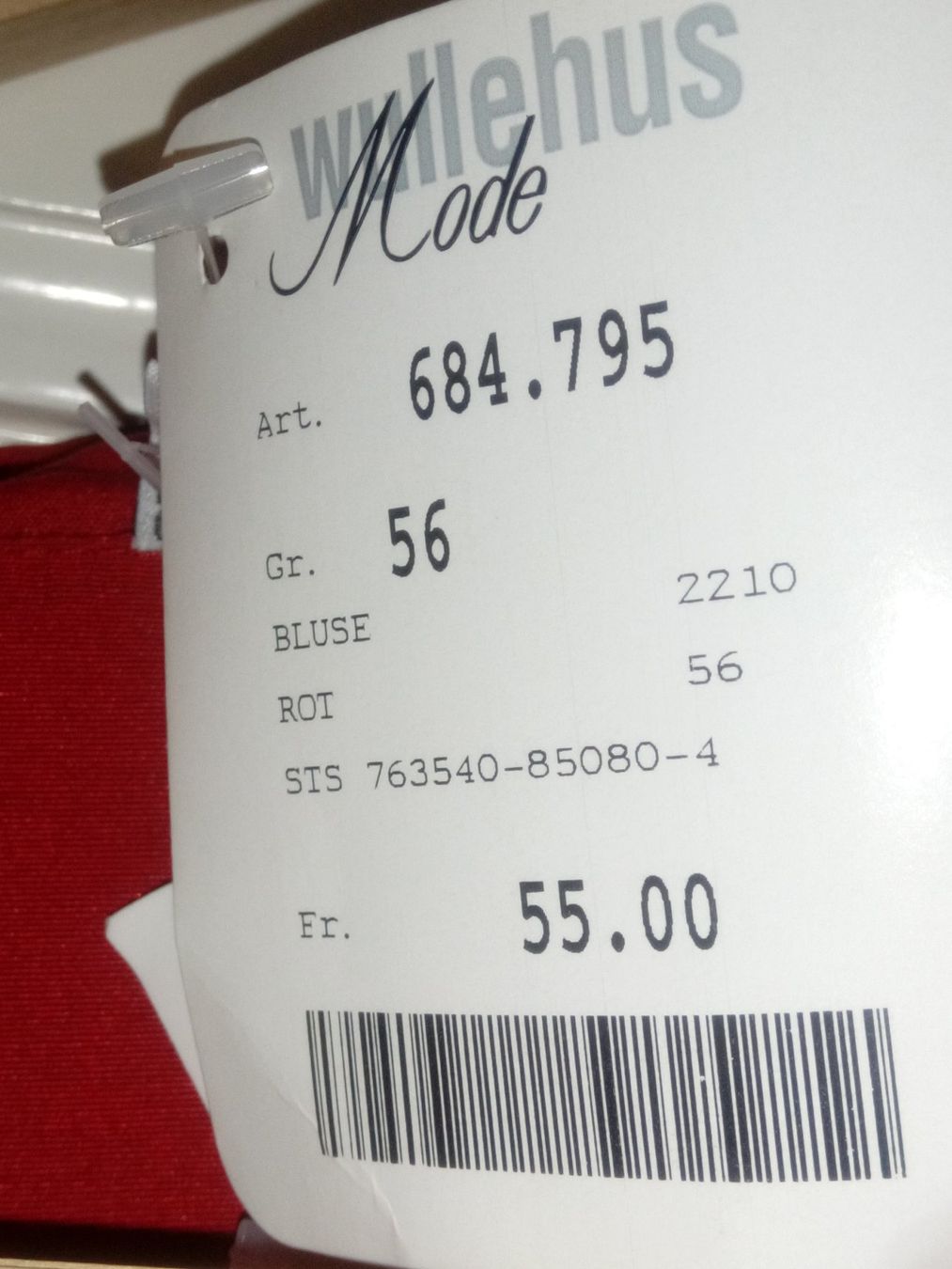 Camicette: Bordeaux-rote, elegante Bluse Groesse: 56 – Nuovo e nell'imballaggio originale da Zürich venduto da Mitzi6 2